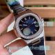 Fast Shipping Replica Patek Philippe Nautilus Blue Dial Round Diamond Bezel Watch (10)_th.jpg